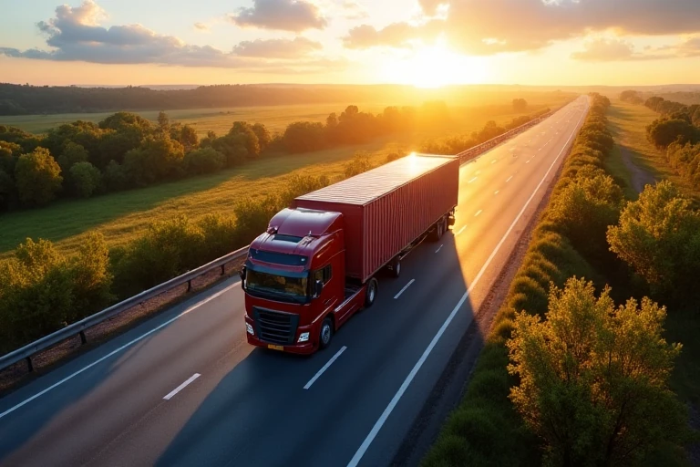 Foto capa Transporte de Cargas